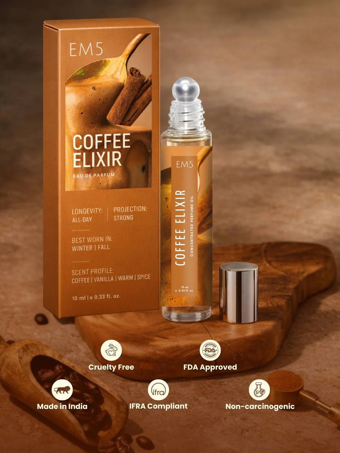 Coffee Elixir Perfume Roll-On - Image 5