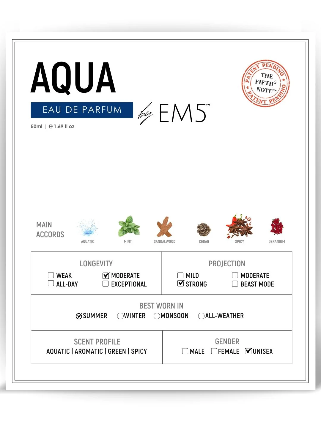 Aqua | Eau De Parfum - Image 6
