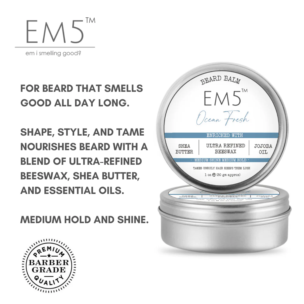 Ocean Fresh | Organic Beard Balm - Image 4