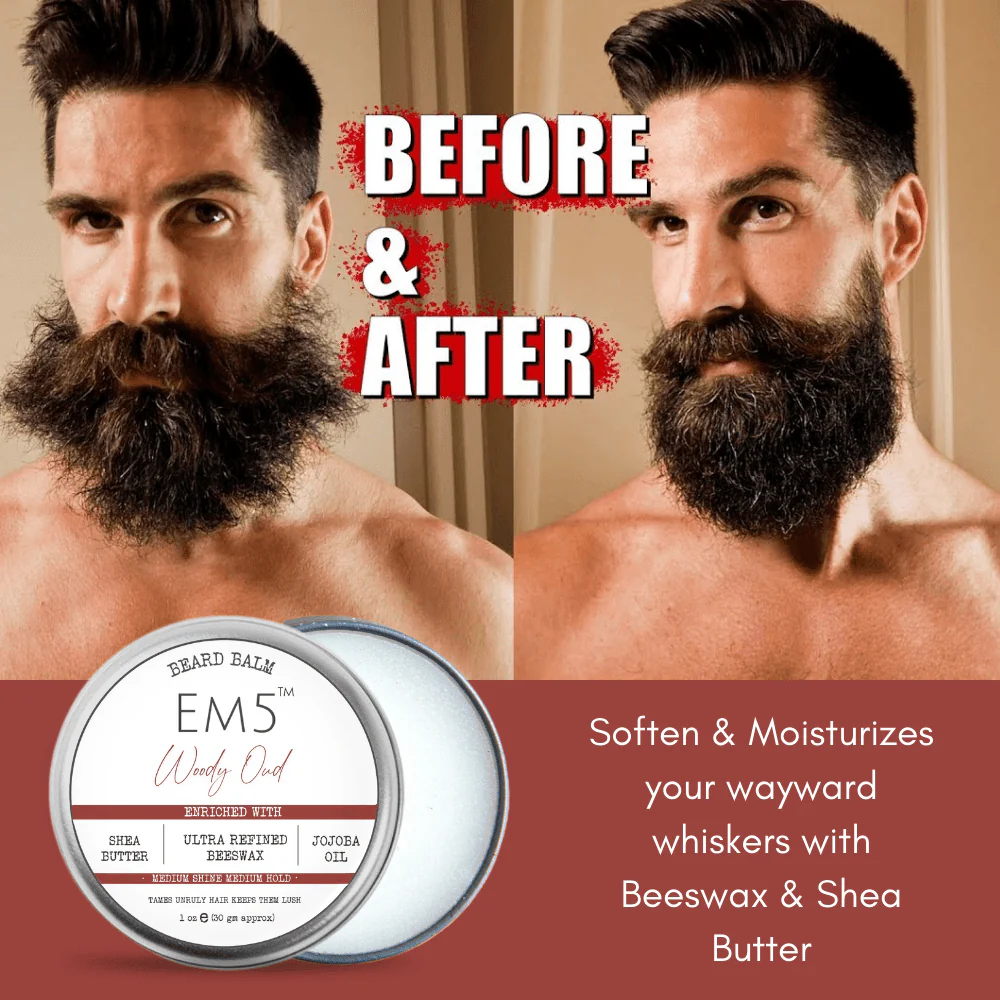 Woody Oud | Organic Beard Balm - Image 5