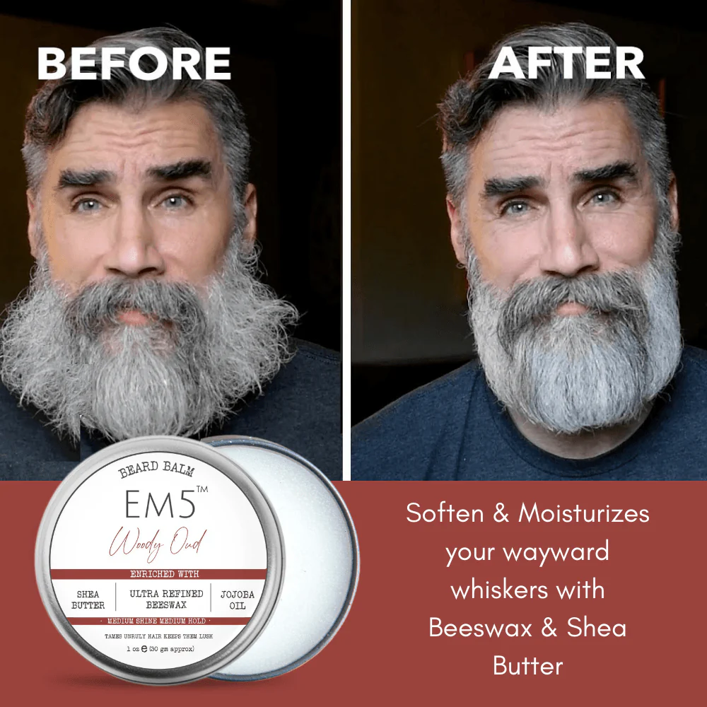 Woody Oud | Organic Beard Balm - Image 6