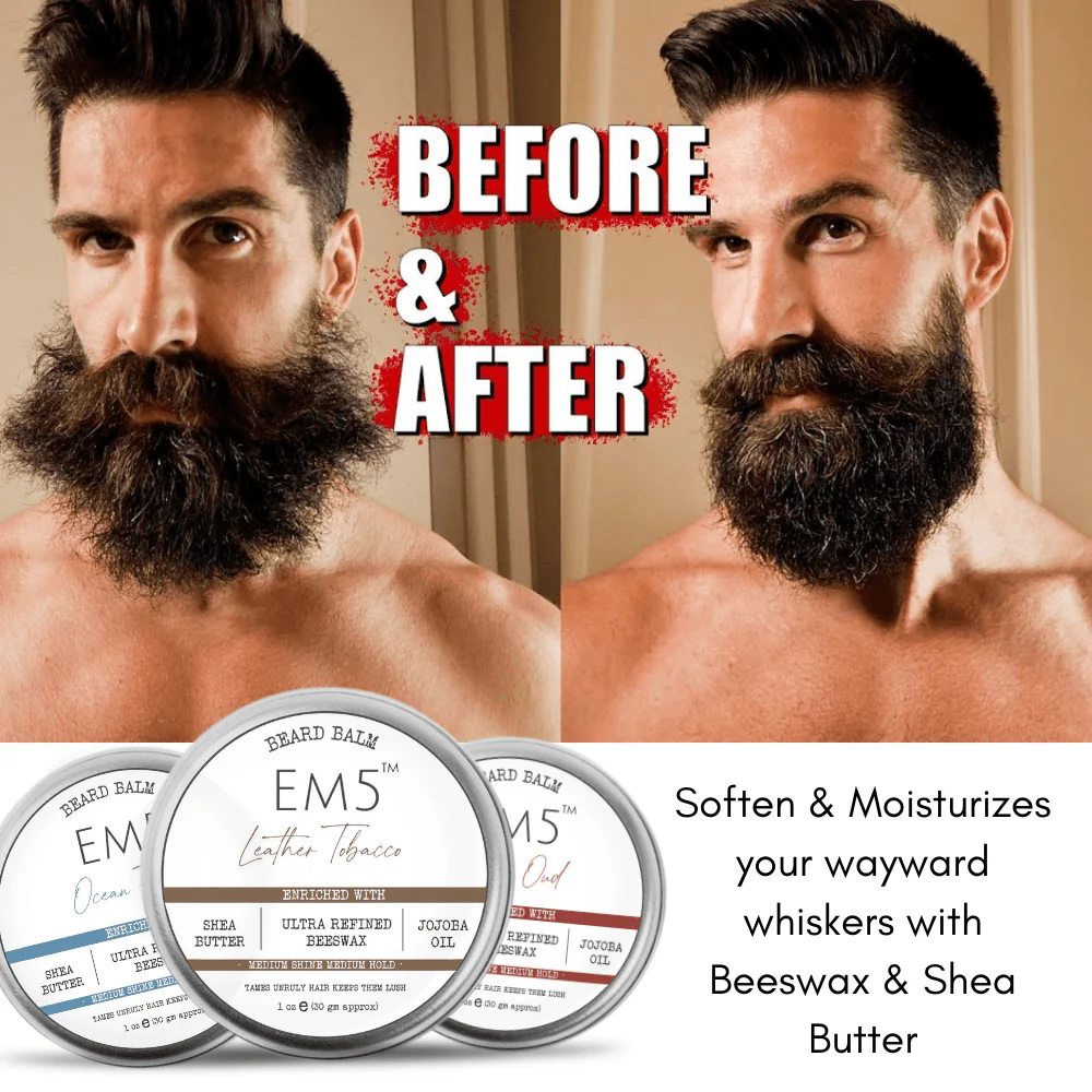 Organic Beard Balm Pack of 3 - Image 5
