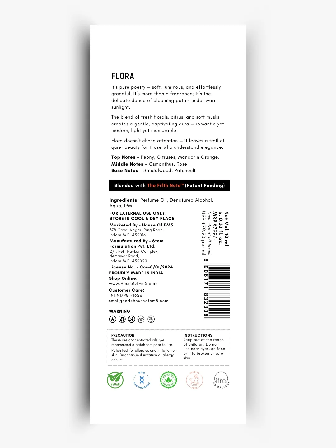 Flora Perfume Roll-On - Image 7