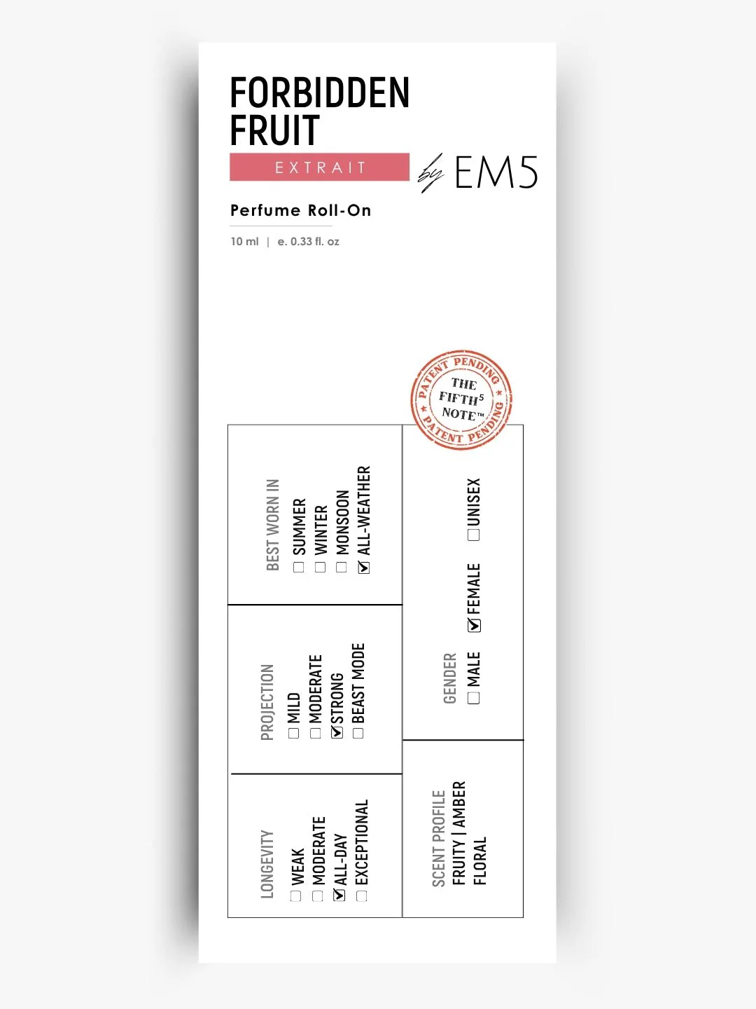 Forbidden Fruit Perfume Roll-On - Image 6