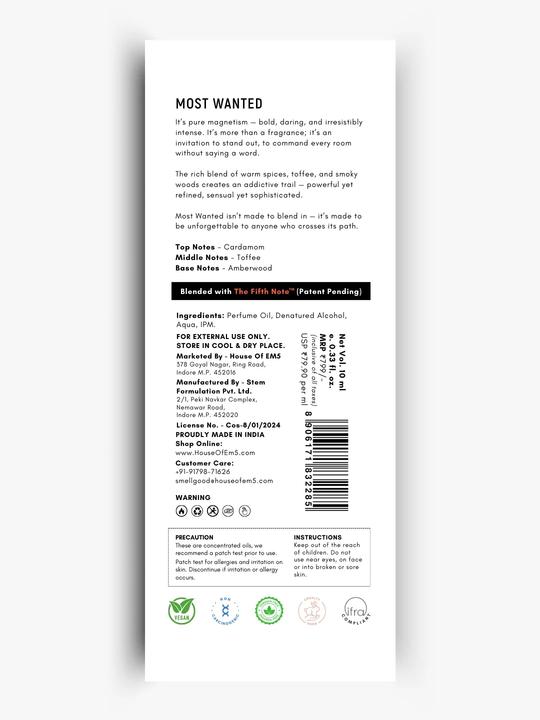 Most Wanted Perfume Roll-On - Image 7
