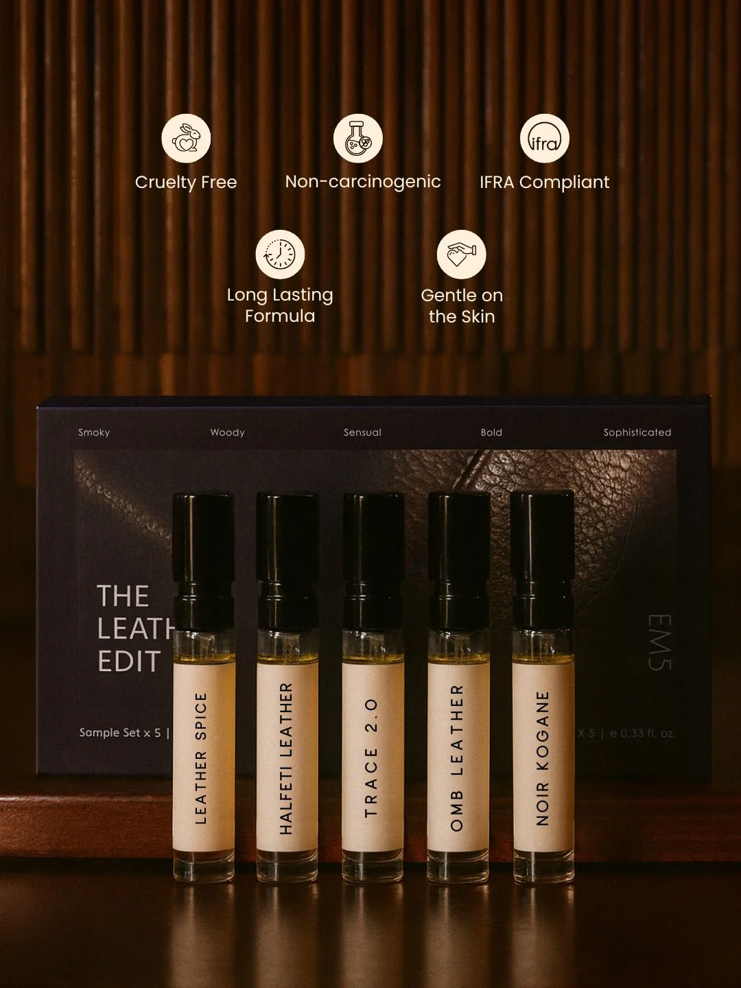 The Leather Edit Pack of 5 Perfumes - Image 7