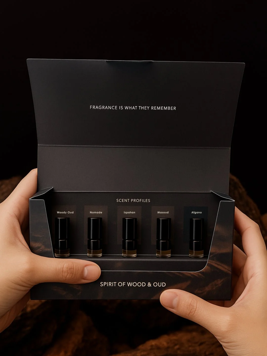 Spirit of Wood & Oud Pack of 5 Perfumes - Image 3