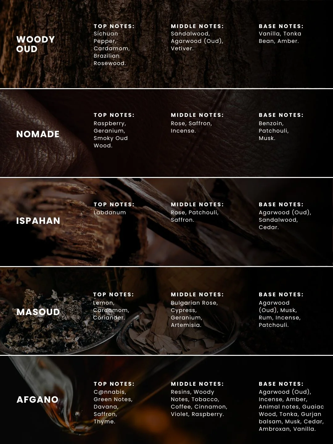 Spirit of Wood & Oud Pack of 5 Perfumes - Image 4