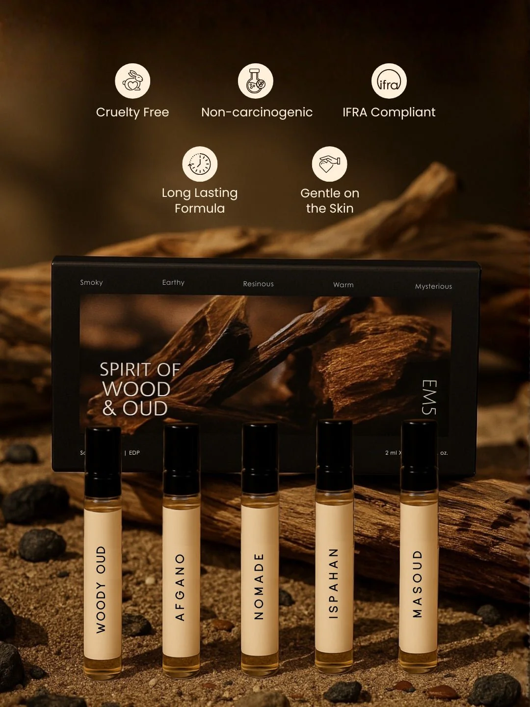Spirit of Wood & Oud Pack of 5 Perfumes - Image 7
