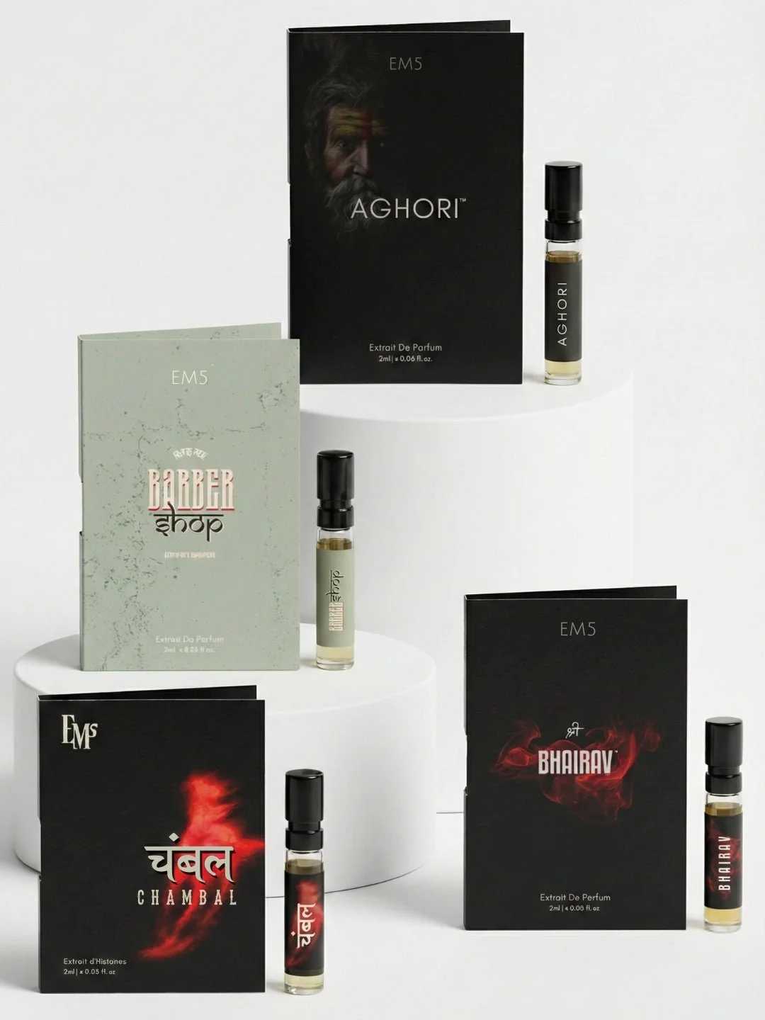 The Premium Masculine Scents Pack of 4 Perfumes - Image 9