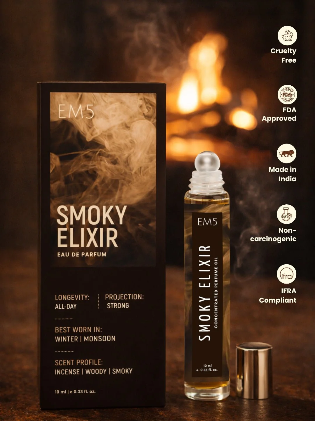 Smoky Elixir Perfume Roll-On - Image 5
