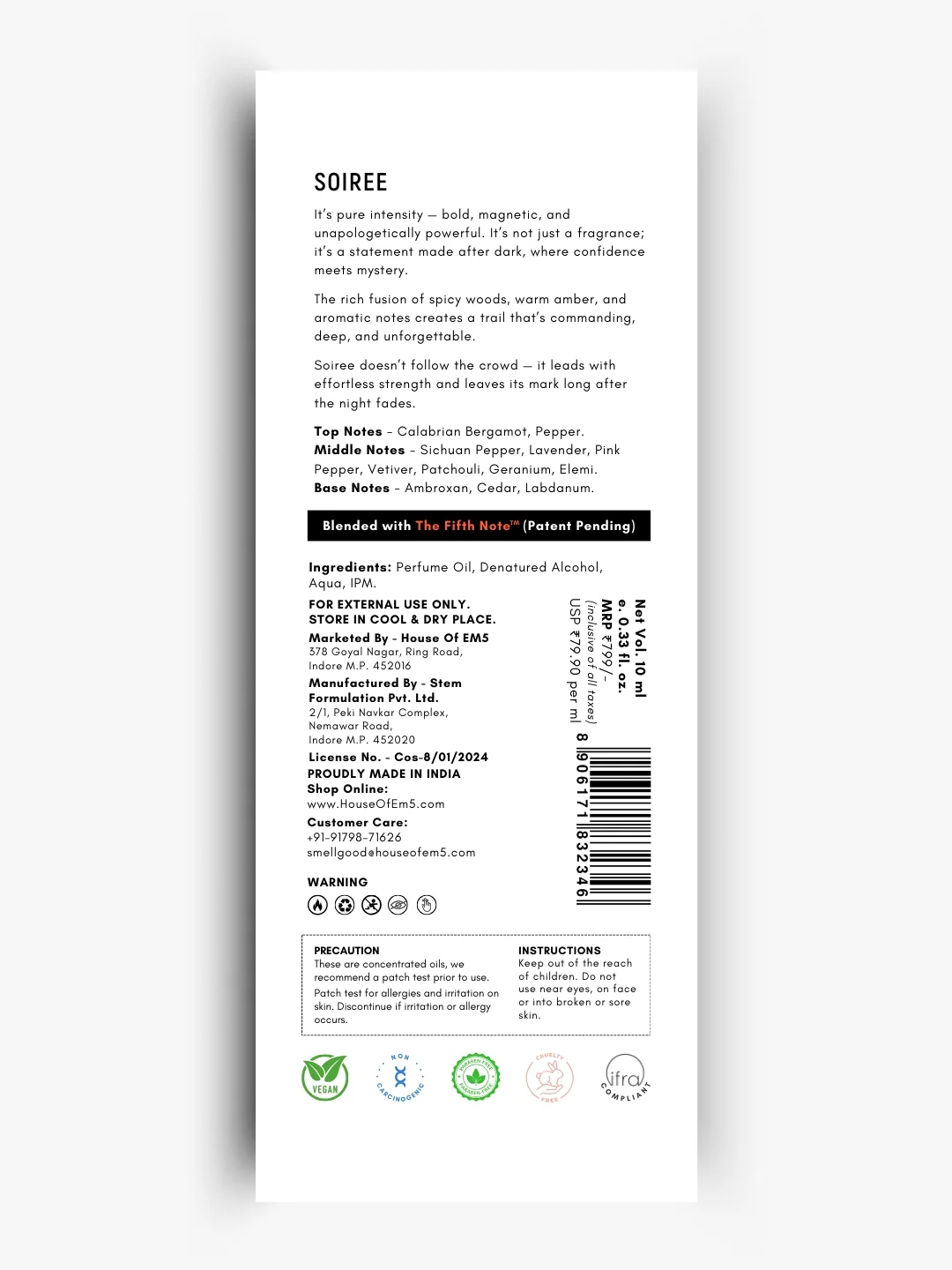 Soiree Perfume Roll-On - Image 7