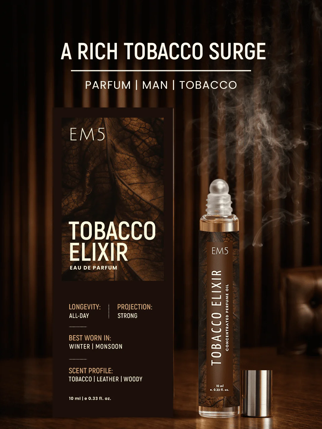Tobacco Elixir Perfume Roll-On - Image 4