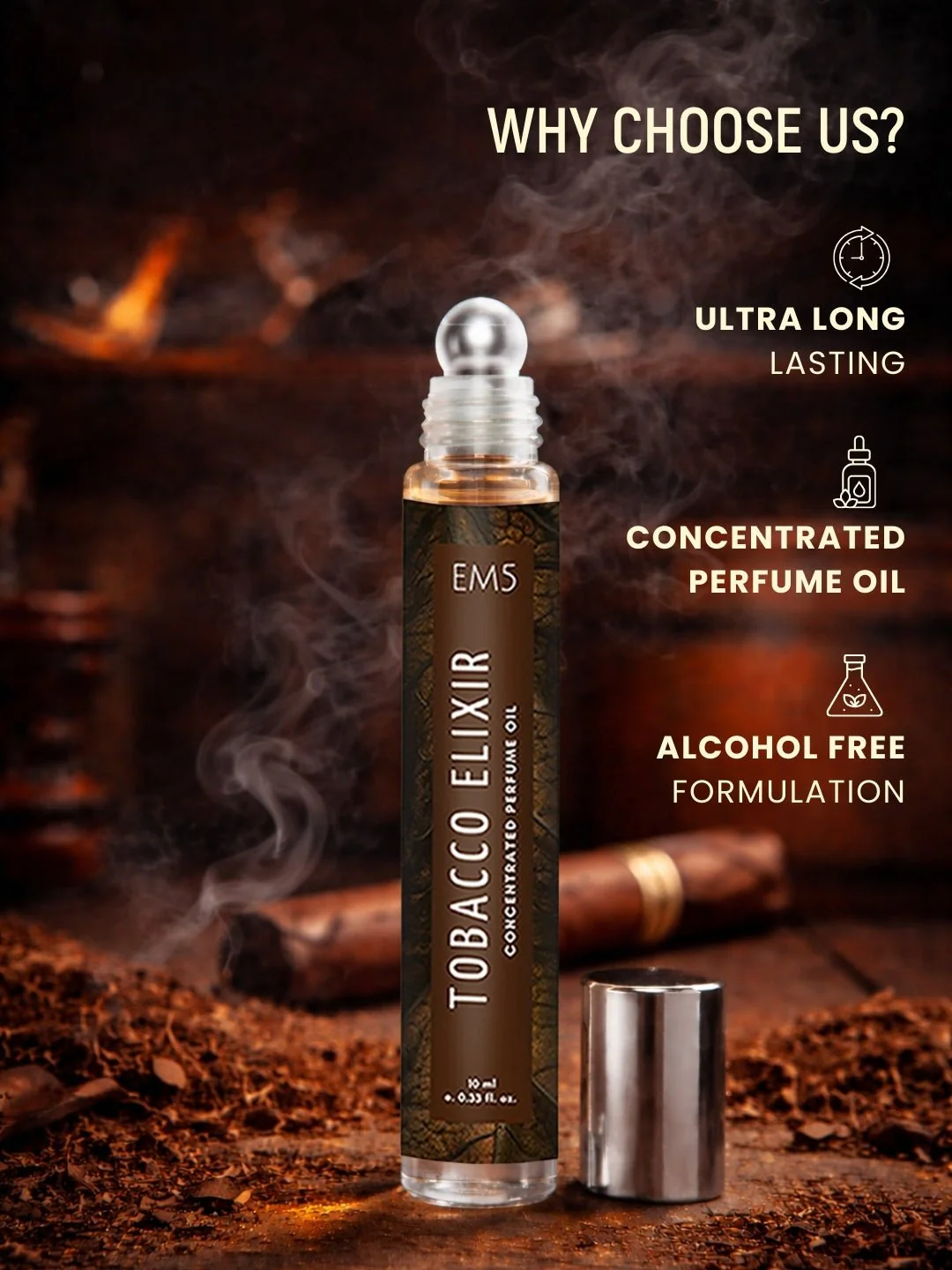 Tobacco Elixir Perfume Roll-On - Image 6