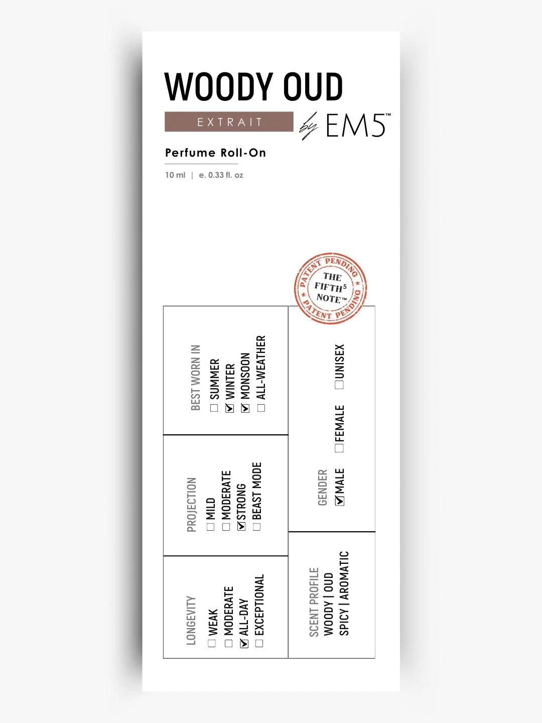 Woody Oud Perfume Roll-On - Image 6